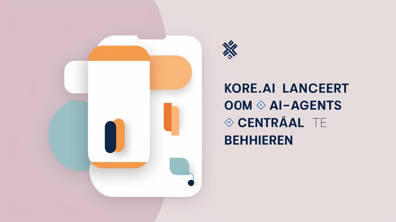 Kore.ai lanceert platform om AI-agents centraal te beheren