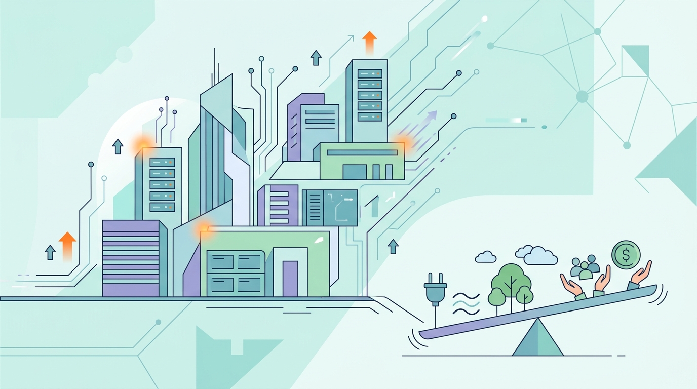 AI-datacenters groeien, maar wie draait op voor de gevolgen?