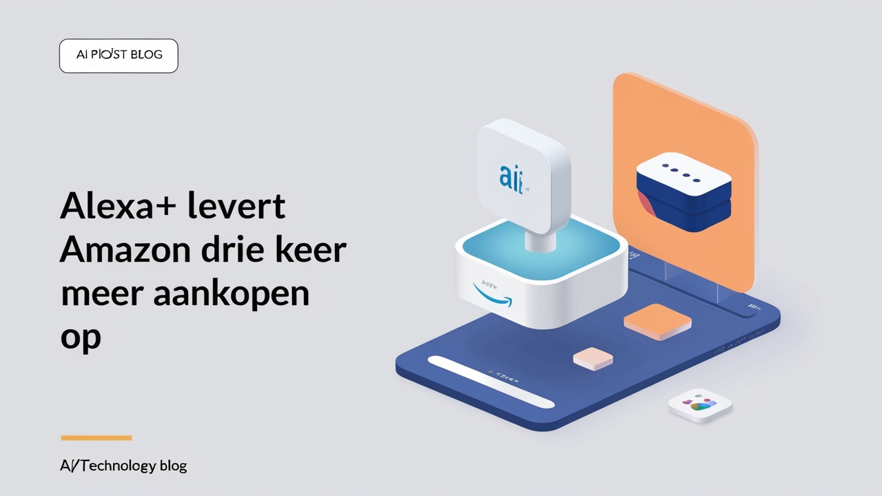 Alexa+ levert Amazon drie keer meer aankopen op