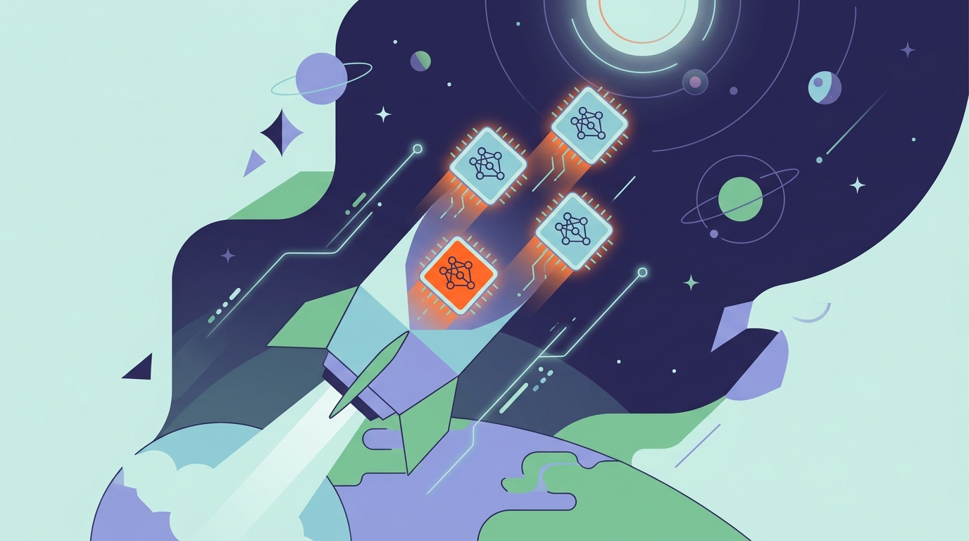 Google lanceert vier AI-chips de ruimte in met Project Suncatcher
