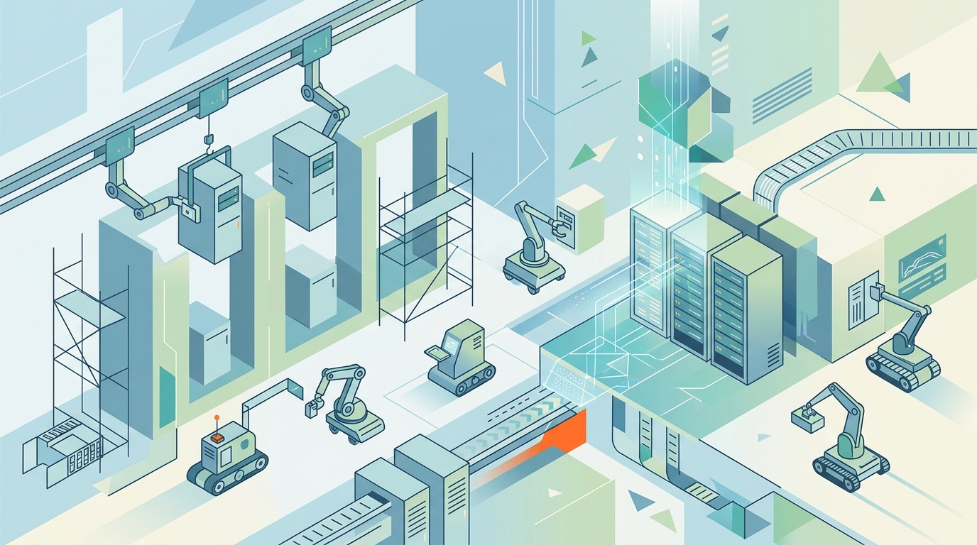 Meta test robots voor onderhoud en bouw van datacenters