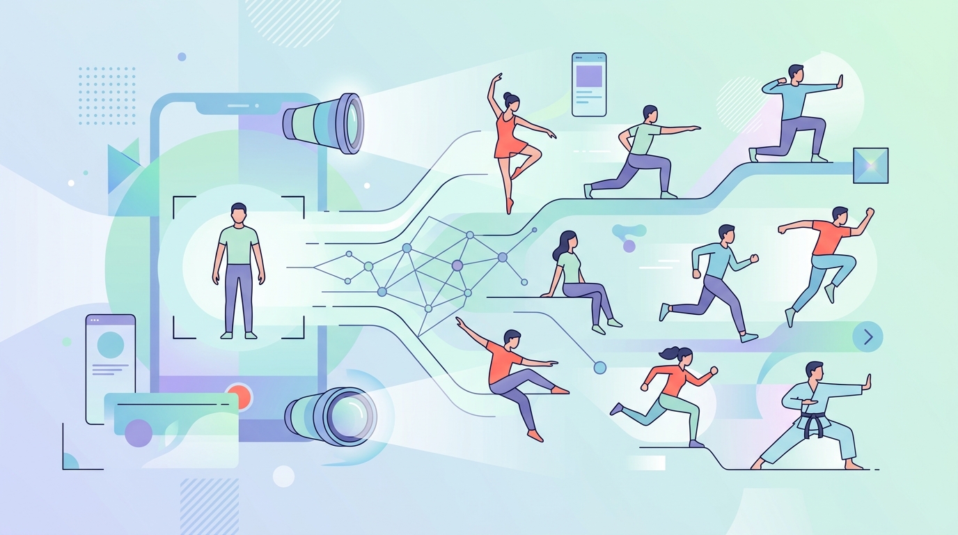 Superpose: een camera-app die AI-poses genereert uit één foto