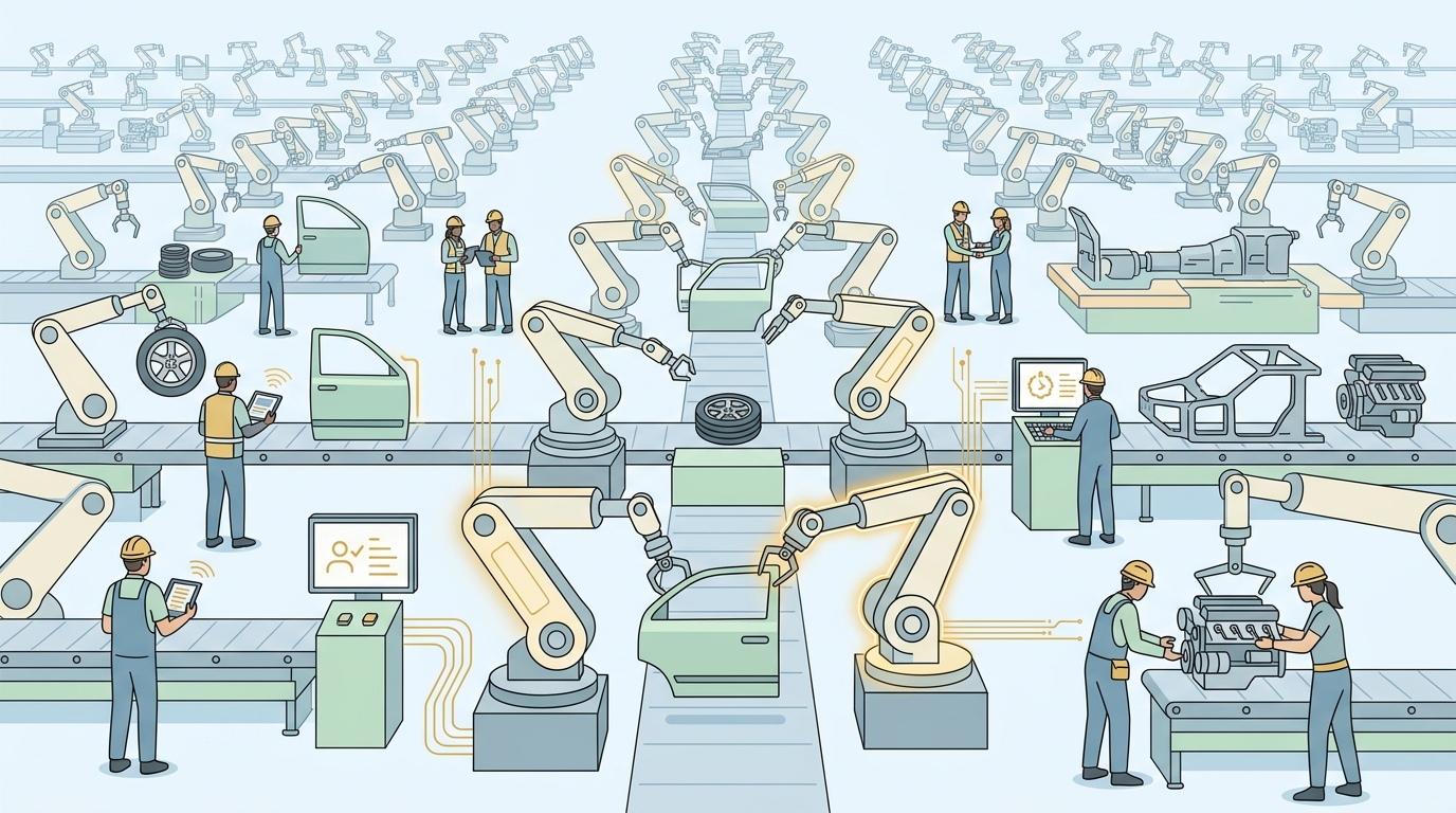 Toyota wil 400.000 robots in fabrieken — zonder banen te schrappen