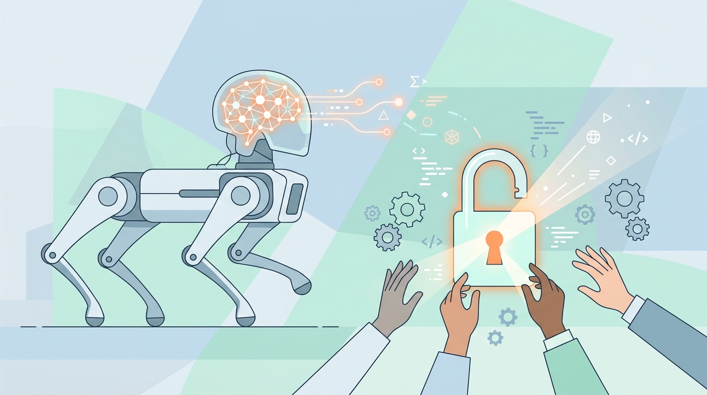 Unitree maakt AI-brein voor robots volledig open source