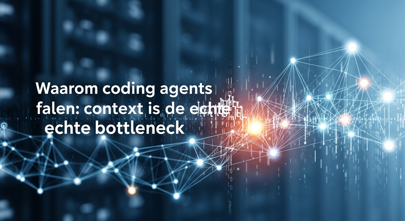 Waarom coding agents falen: context is de echte bottleneck